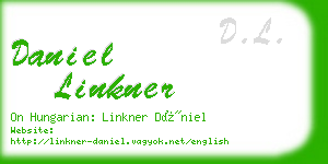 daniel linkner business card